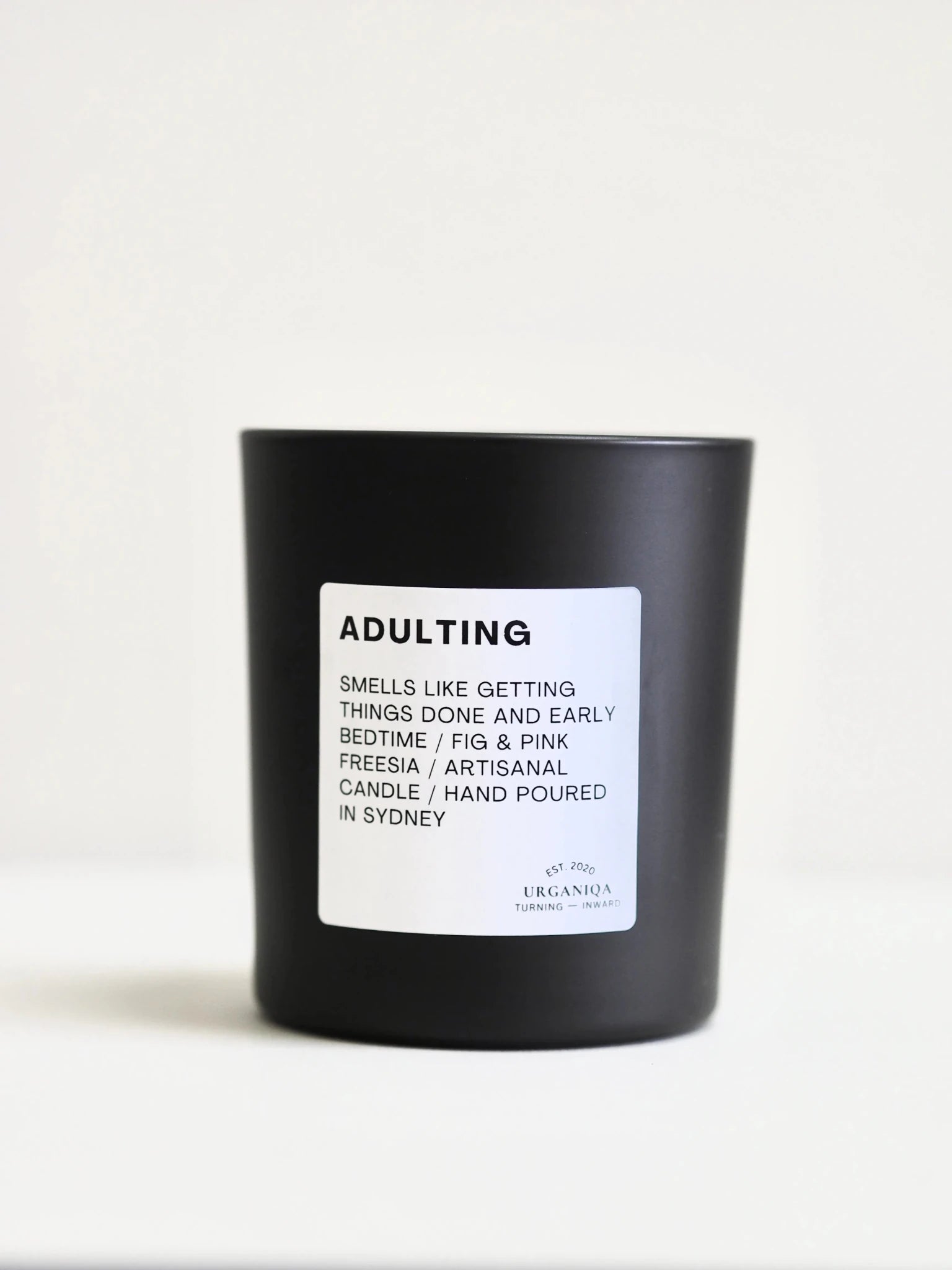 Adulting Scented Candle | Unfiltered Collection - Urganiqa