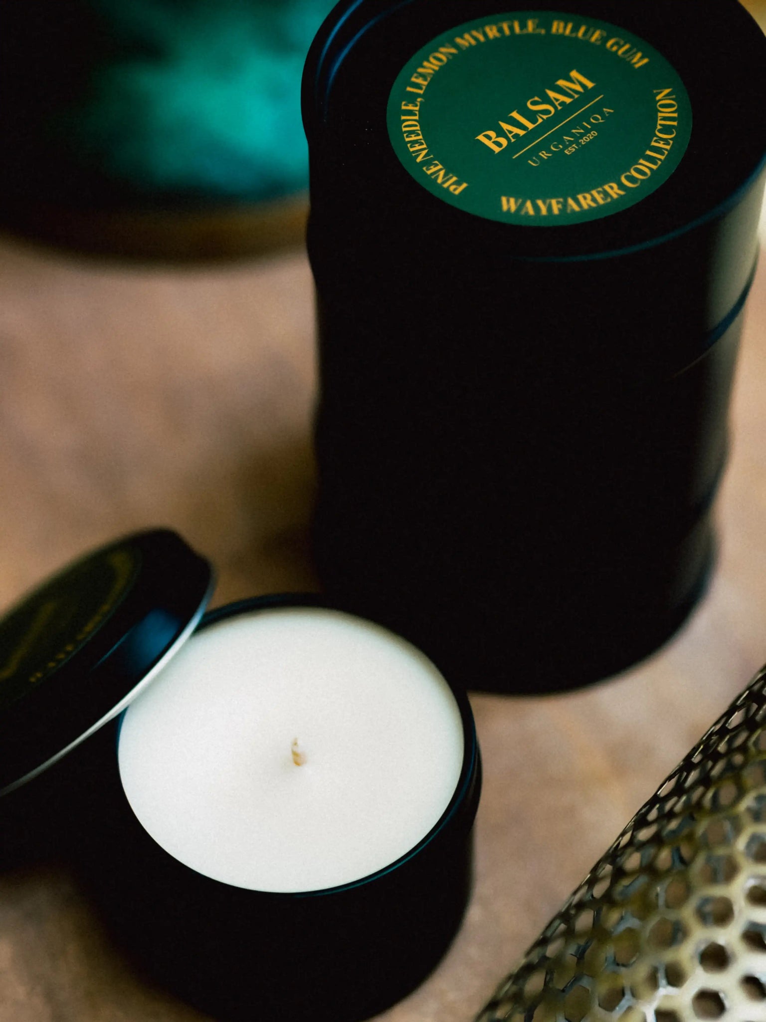 Balsam Soy Candle Mini Gallon | Wayfarer Collection - Urganiqa