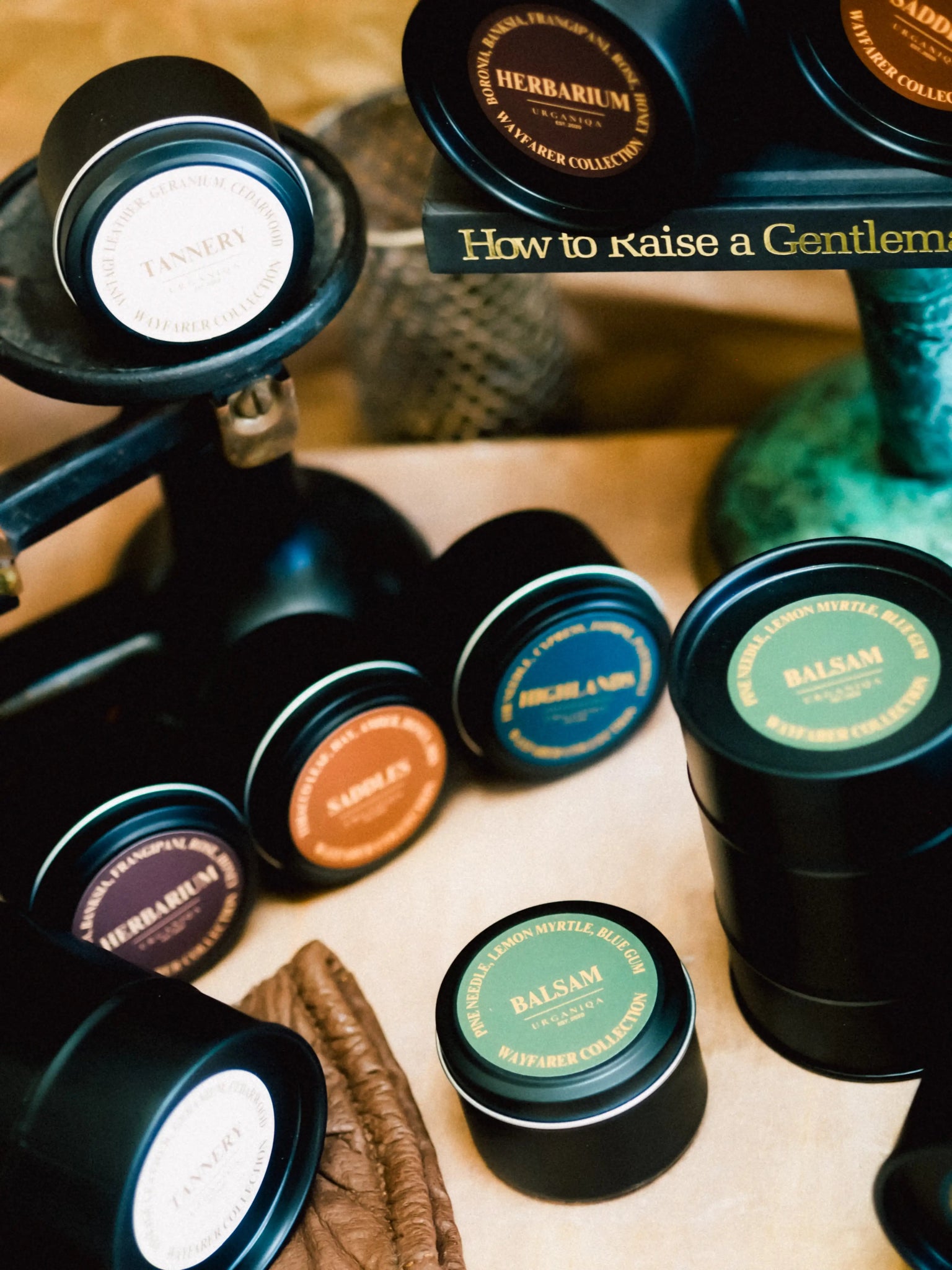 Balsam Soy Candle Travel Tin | Wayfarer Collection - Urganiqa