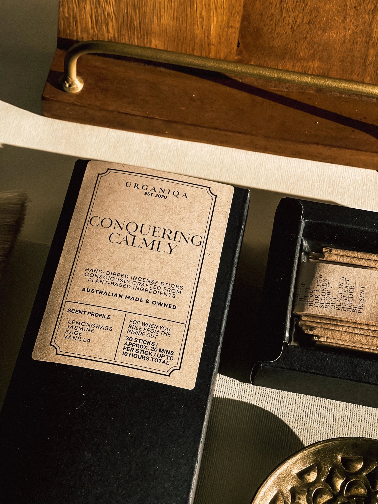 Conquering Calmly Incense | Grounded Collection - Urganiqa