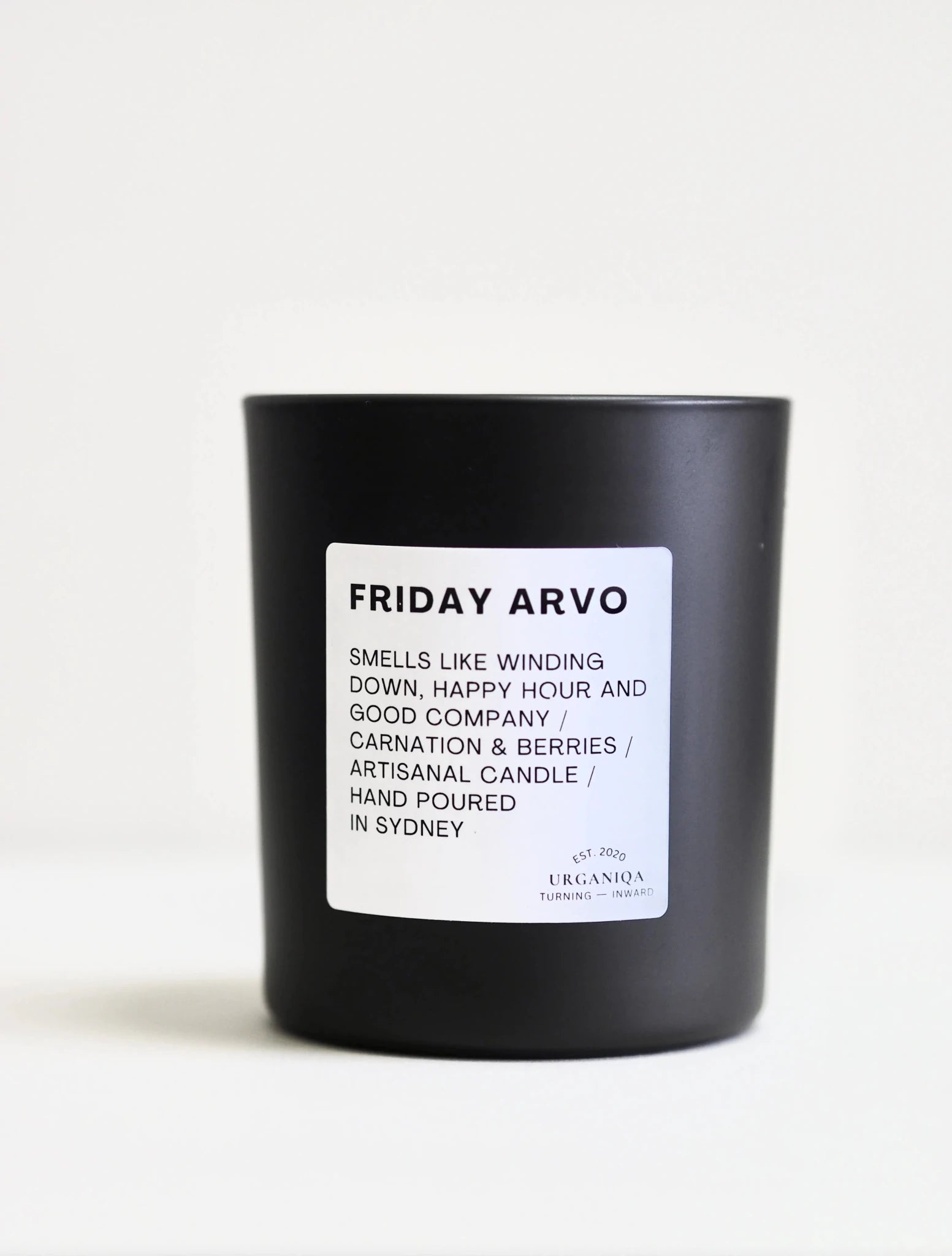 Friday Arvo Scented Candle | Unfiltered Collection - Urganiqa