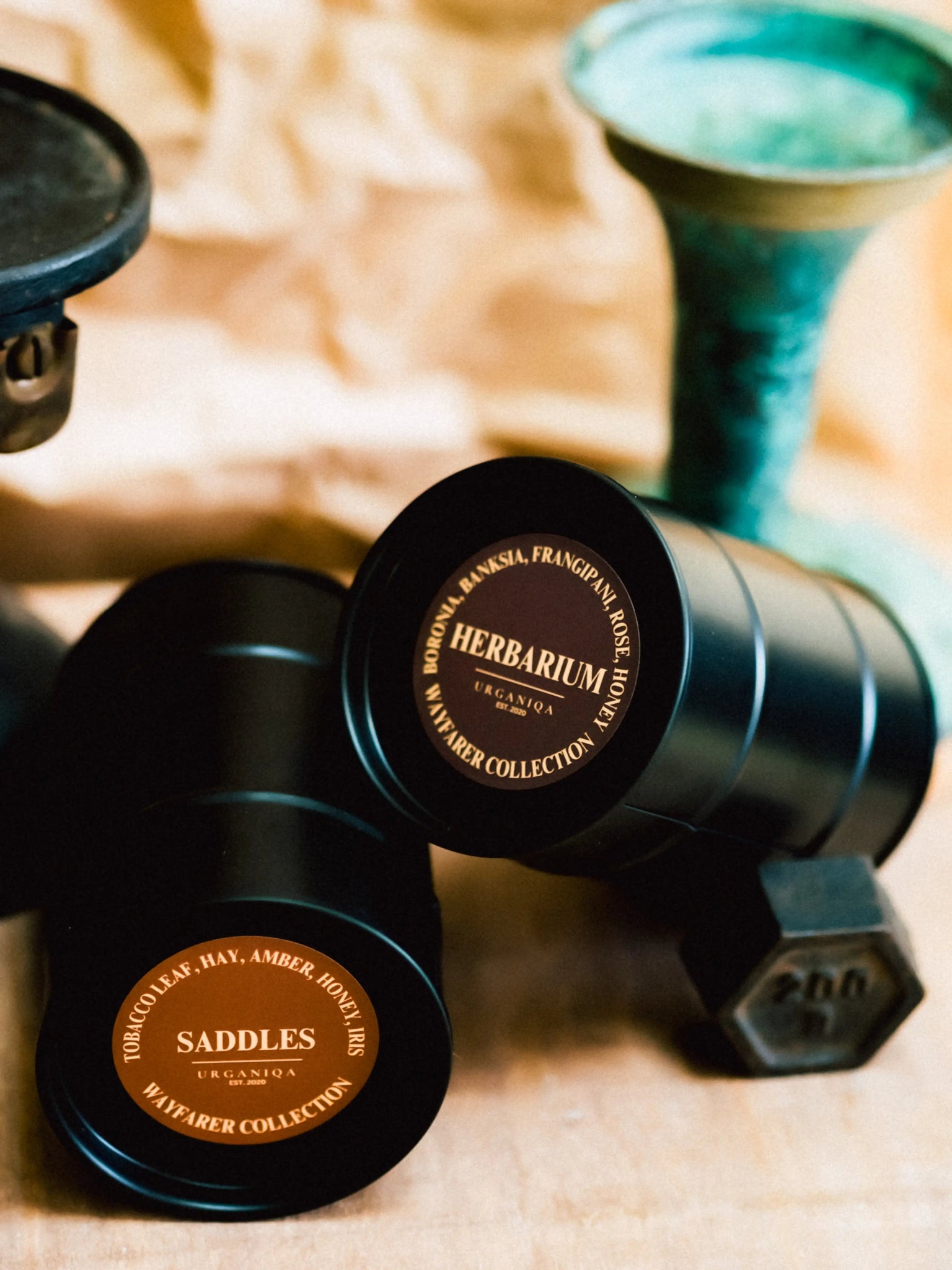 Herbarium Soy Candle Mini Gallon | Wayfarer Collection - Urganiqa