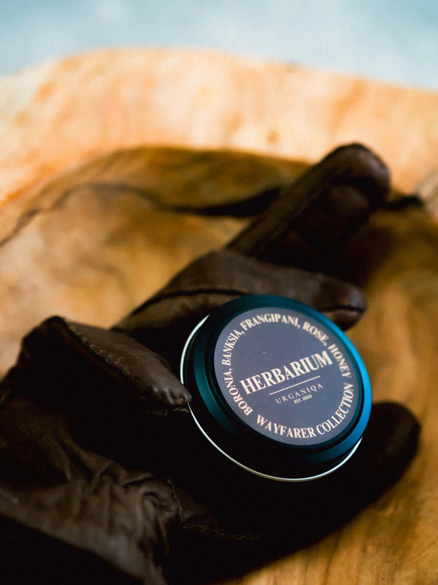 Herbarium Soy Candle Travel Tin | Wayfarer Collection - Urganiqa