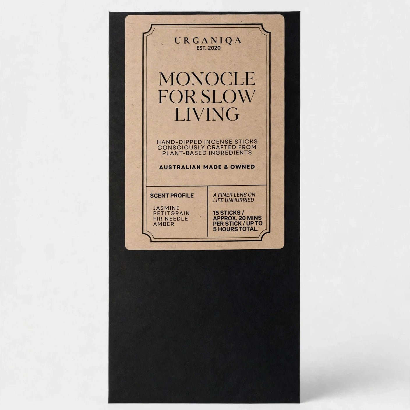 Monocle for Slow Living Incense | Grounded Collection - Urganiqa