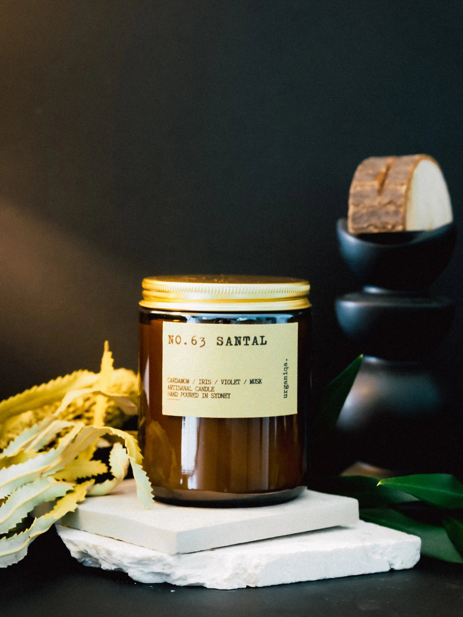 Santal Scented Candle | Ritual Collection - Urganiqa