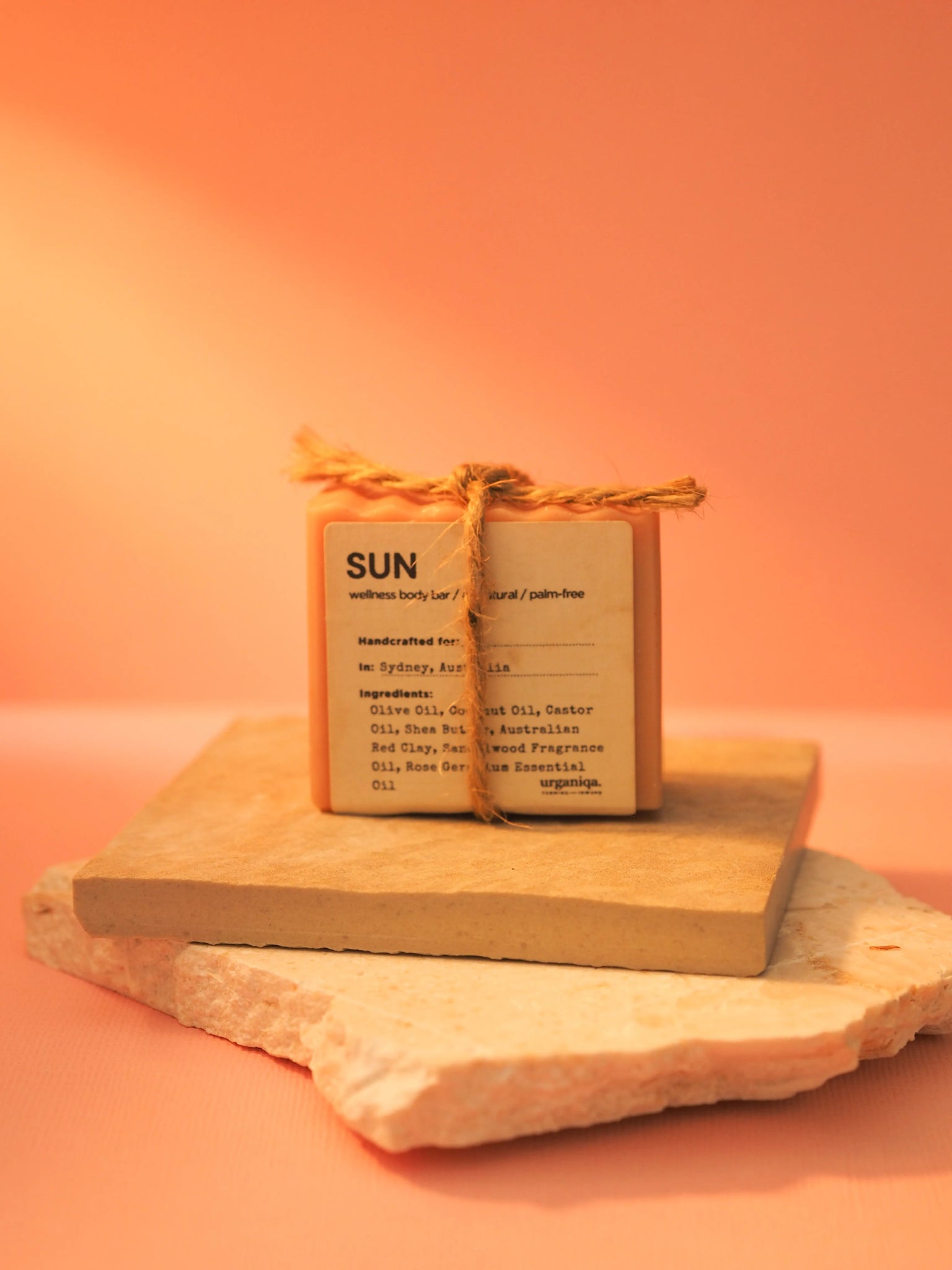 Sun All - Natural Naked Soap Palm - free & Cruelty - free | Guapa Collection - Urganiqa