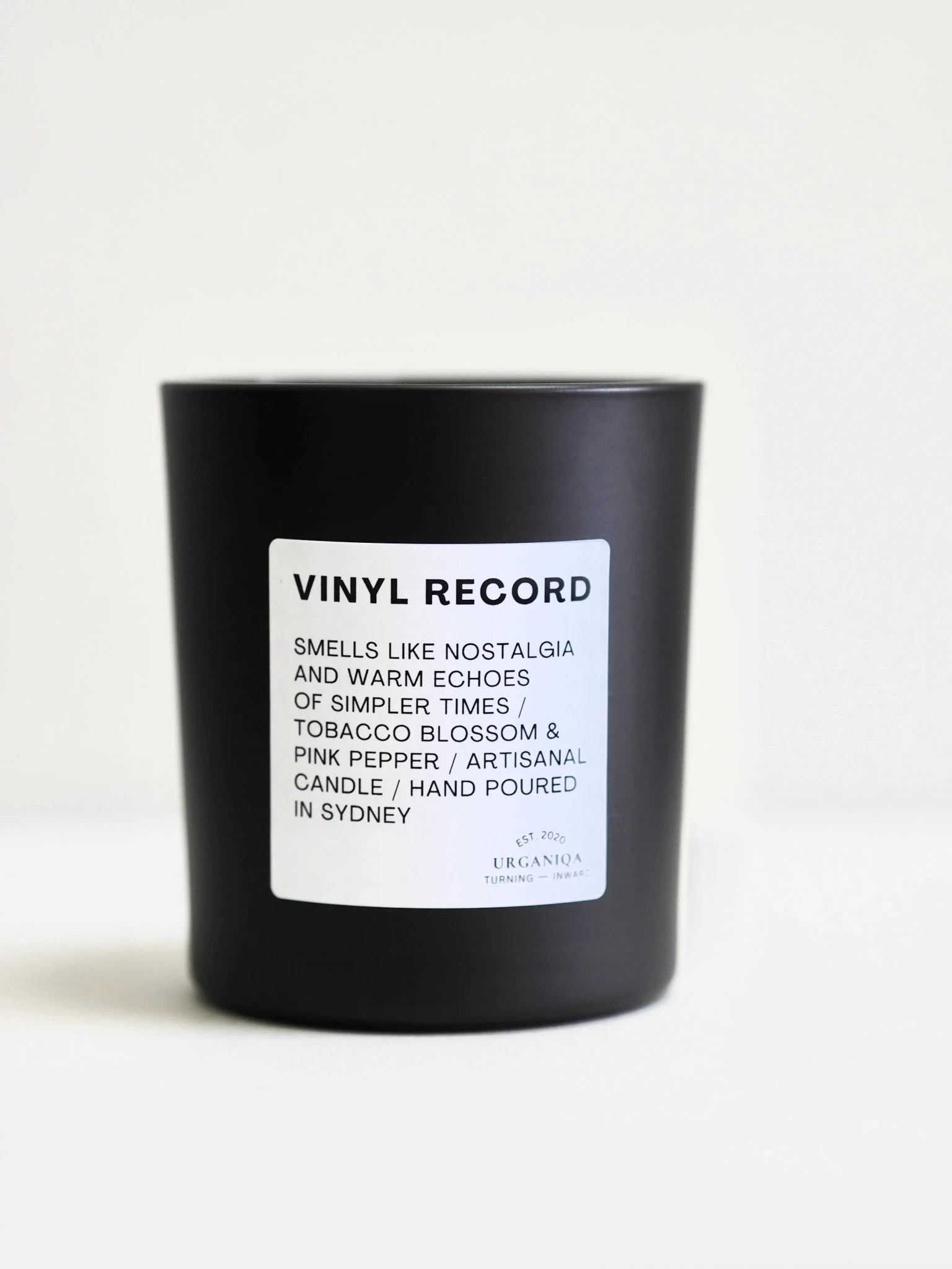 Vinyl Records Scented Candle | Unfiltered Collection - Urganiqa