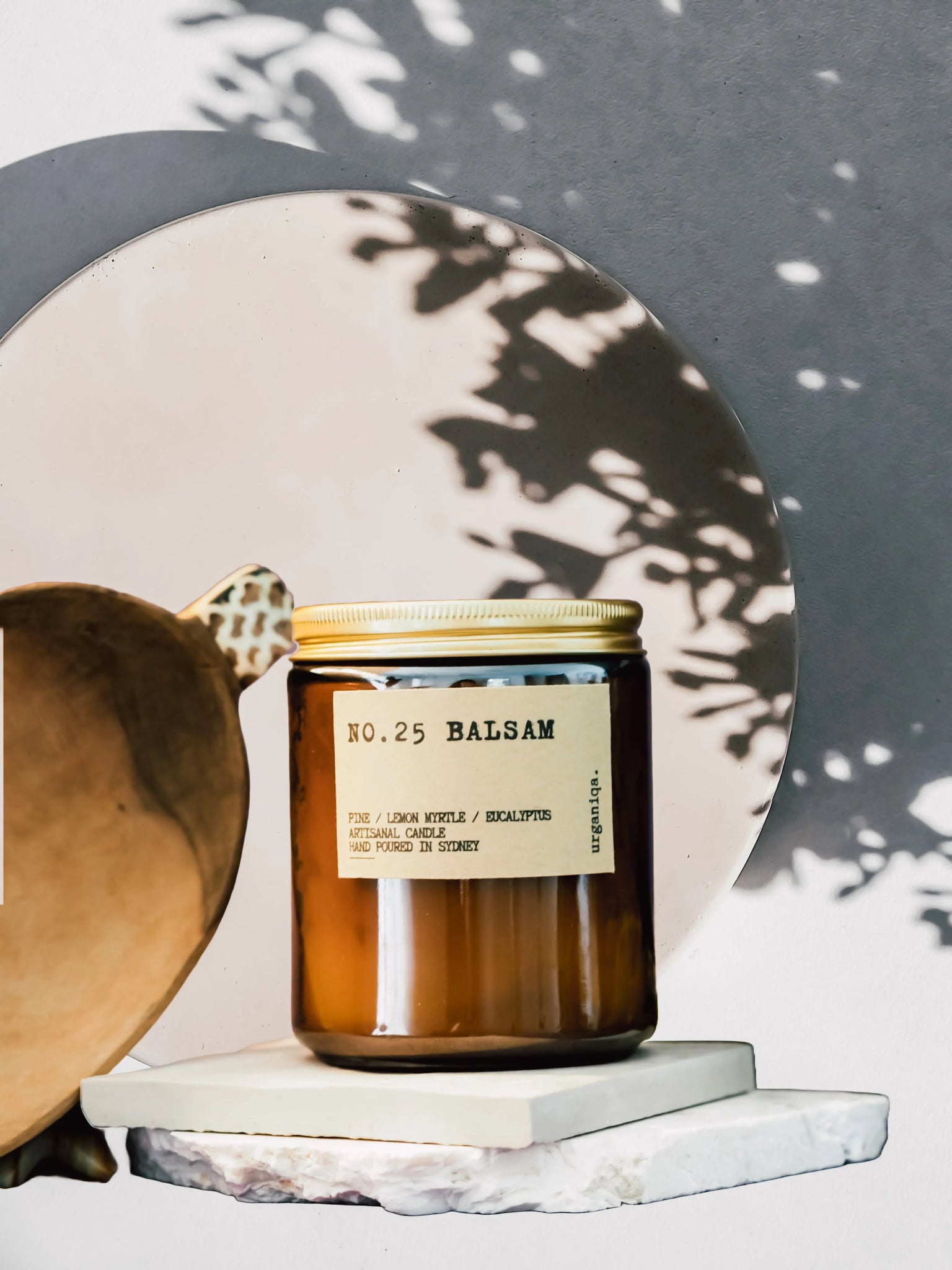 Balsam Scented Candle | Ritual Collection - Urganiqa