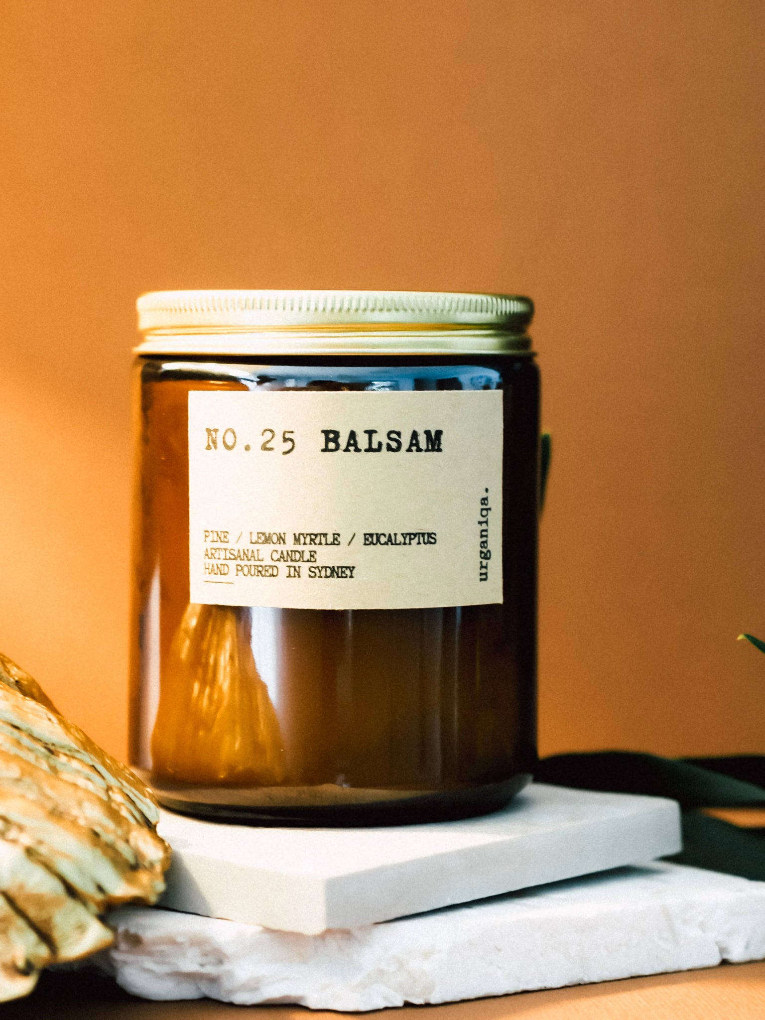 Balsam Scented Candle | Ritual Collection - Urganiqa