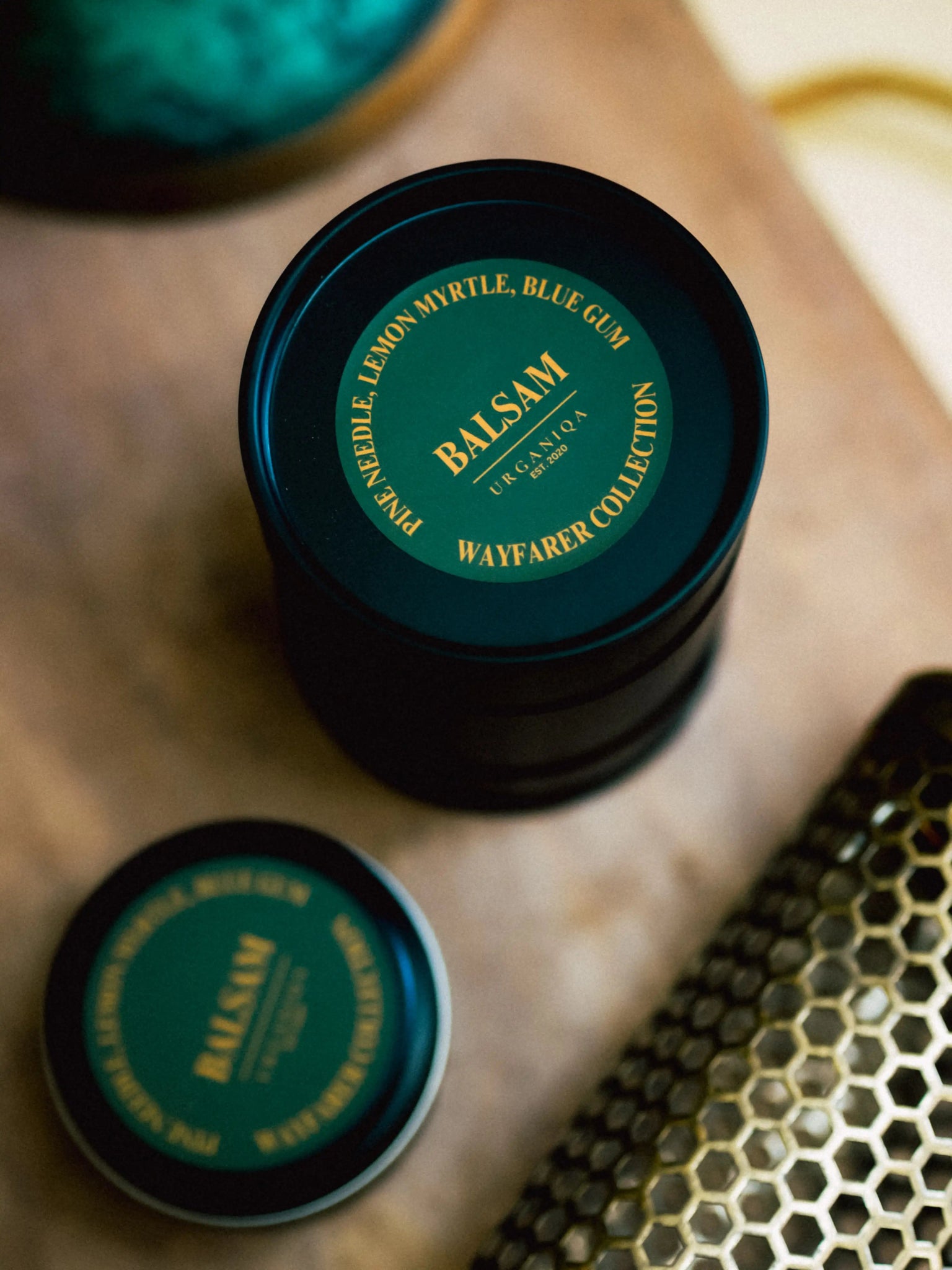 Balsam Soy Candle Mini Gallon | Wayfarer Collection - Urganiqa