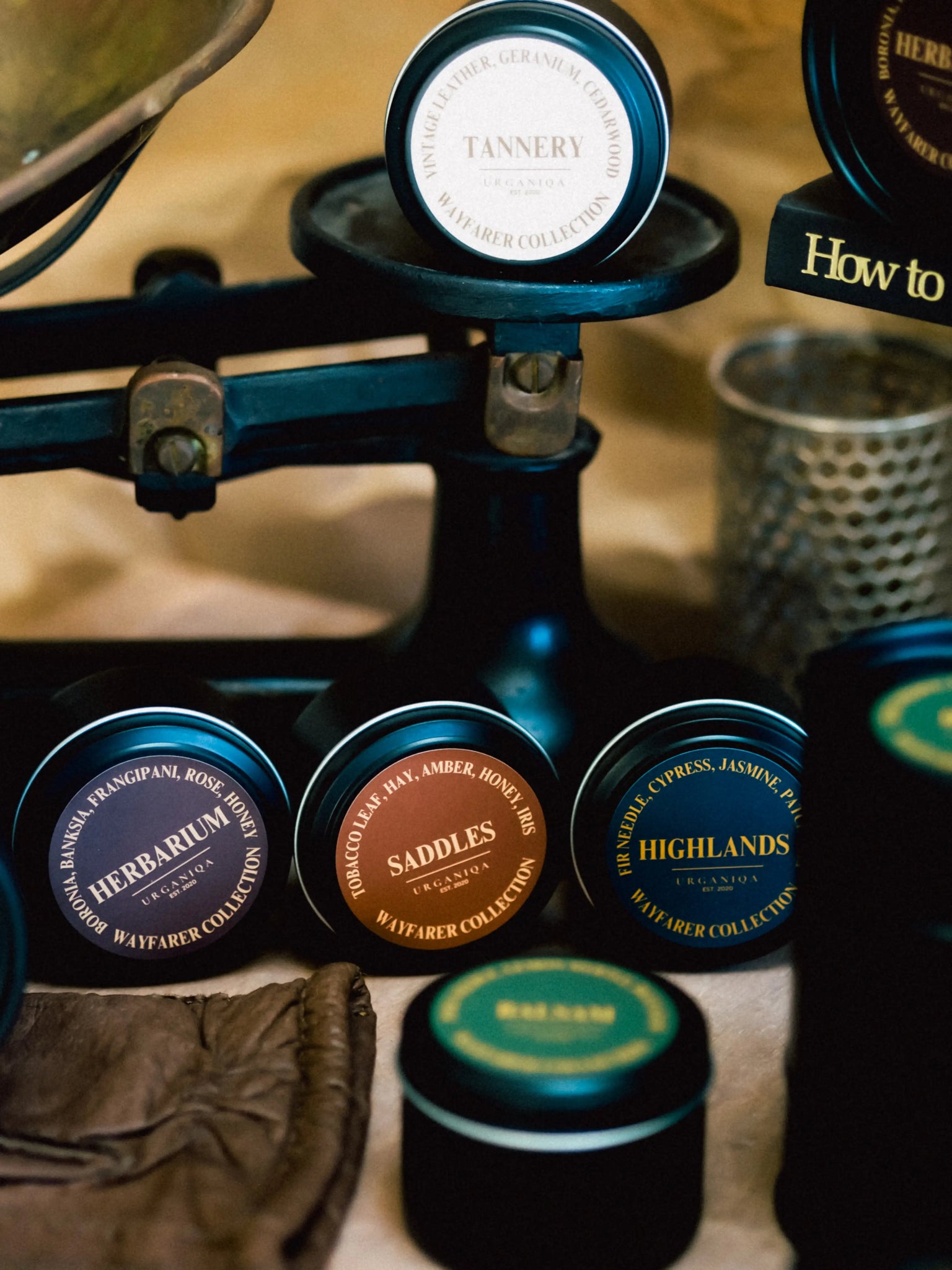 Balsam Soy Candle Travel Tin | Wayfarer Collection - Urganiqa