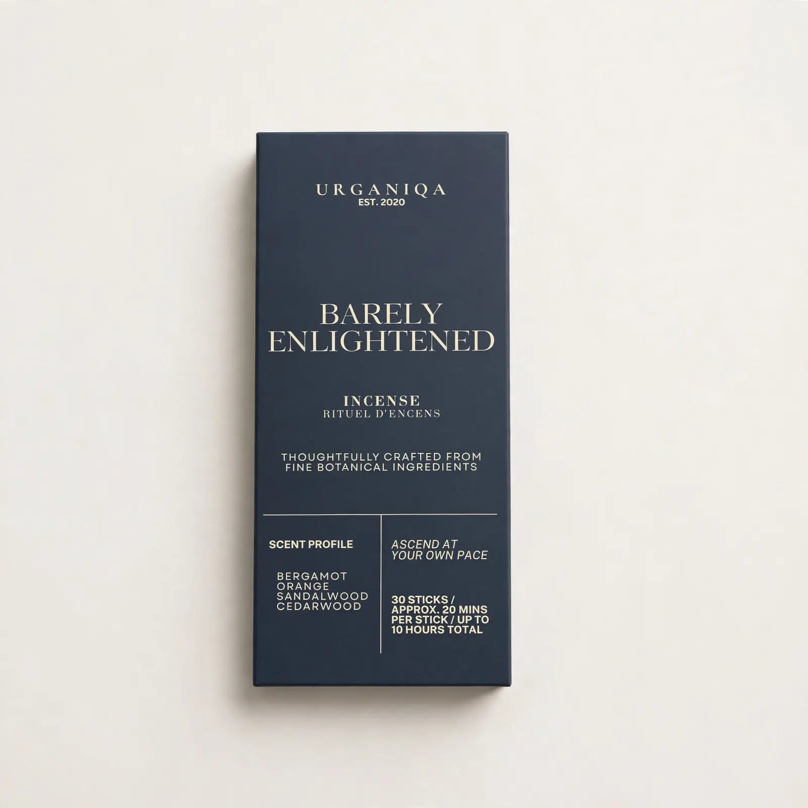Barely Enlightened Incense | Grounded Collection - Urganiqa