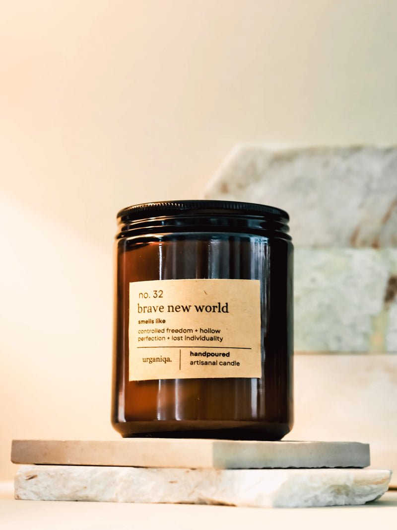 Brave New World Scented Candle | Nobela Collection - Urganiqa
