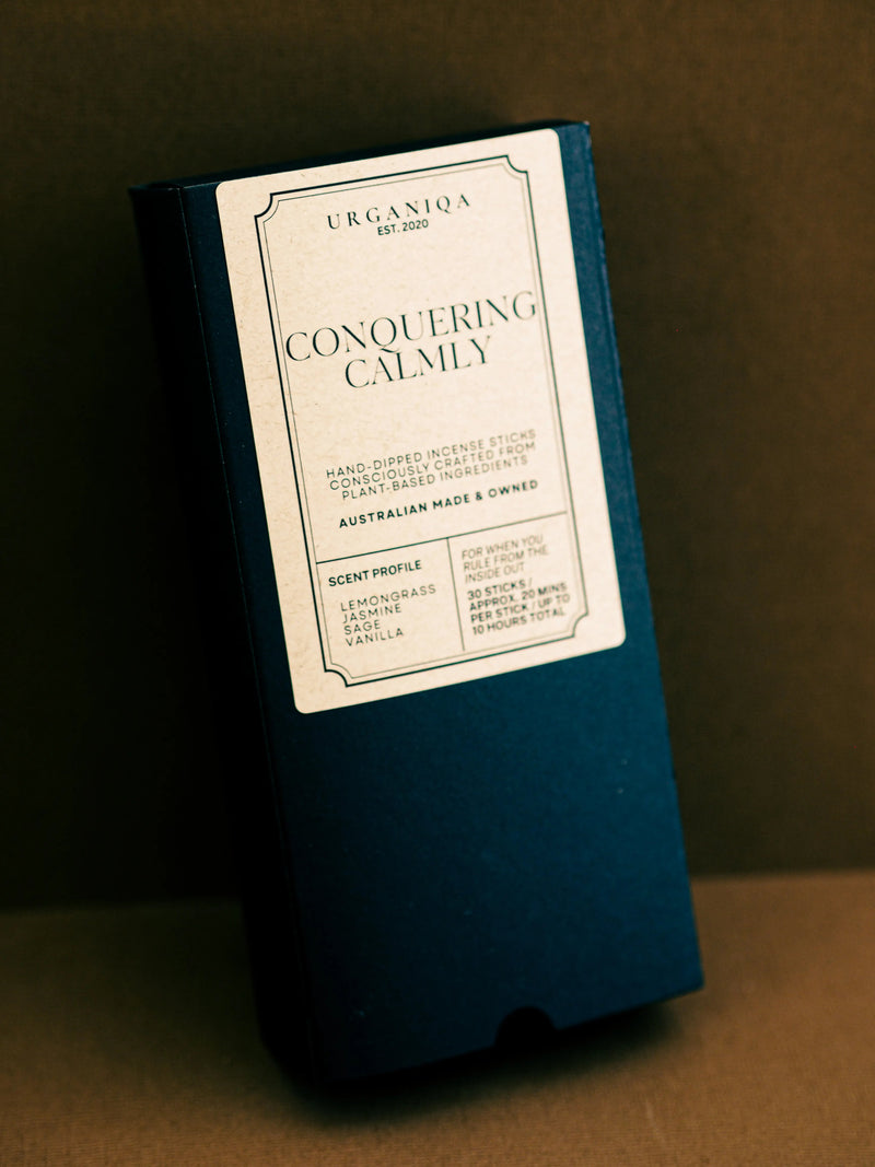 Conquering Calmly Incense | Grounded Collection - Urganiqa