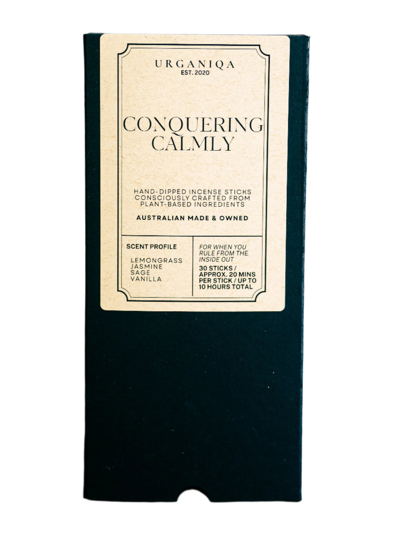 Conquering Calmly Incense | Grounded Collection - Urganiqa