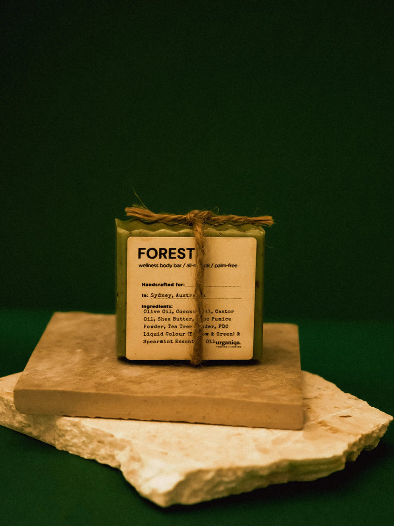 Forest All - Natural Naked Soap Palm - free & Cruelty - free | Guapa Collection - Urganiqa