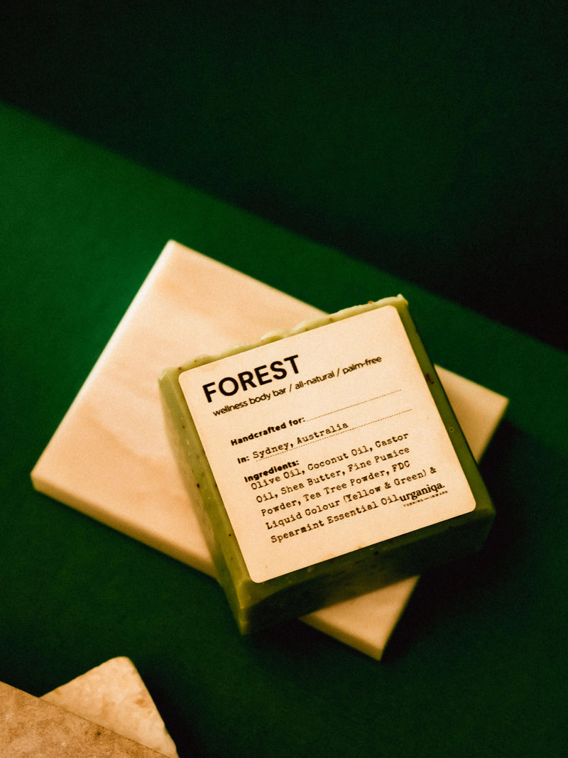Forest All - Natural Naked Soap Palm - free & Cruelty - free | Guapa Collection - Urganiqa