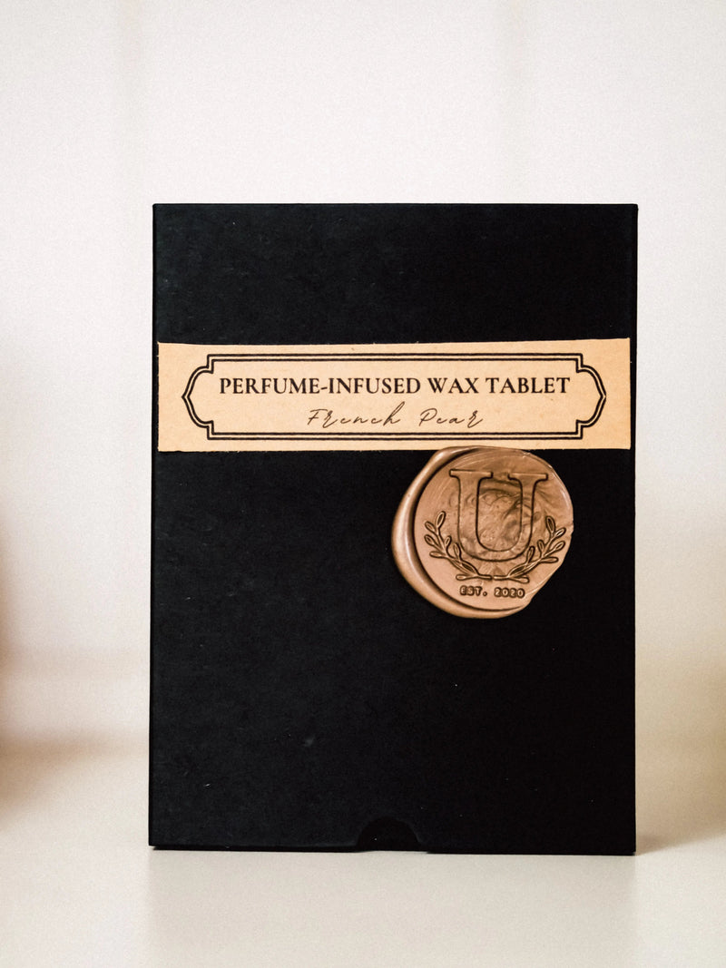 French Pear Wax Tablet | Gift Collection - Urganiqa
