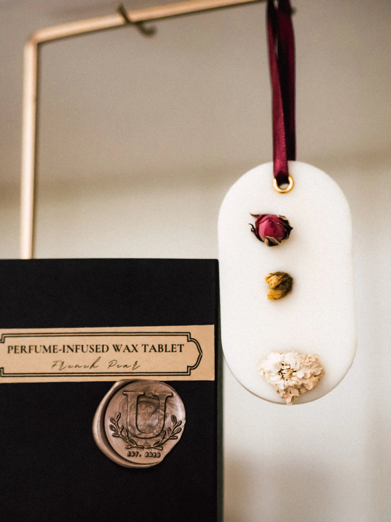 French Pear Wax Tablet | Gift Collection - Urganiqa