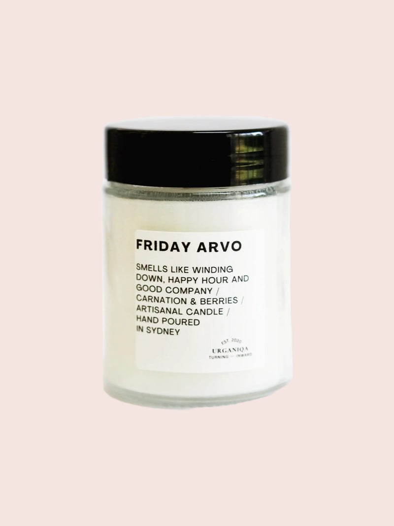 Friday Arvo Scented Candle | Unfiltered Collection - Urganiqa