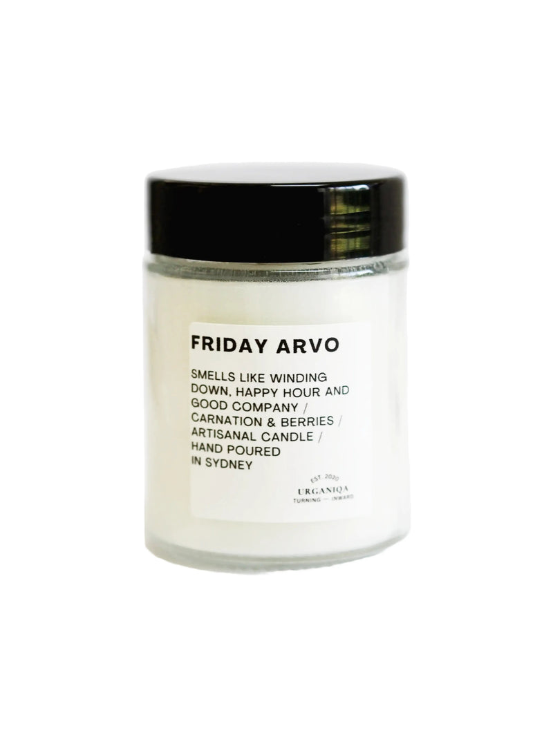 Friday Arvo Scented Candle | Unfiltered Collection - Urganiqa