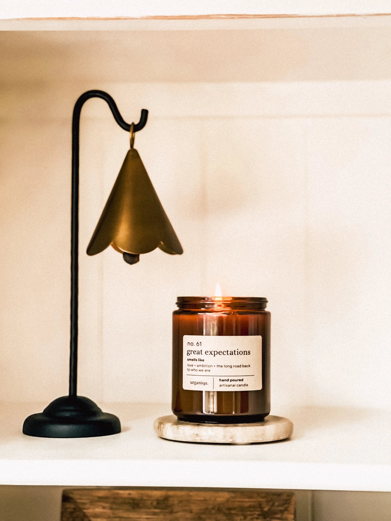Great Expectations Scented Candle | Nobela Collection - Urganiqa