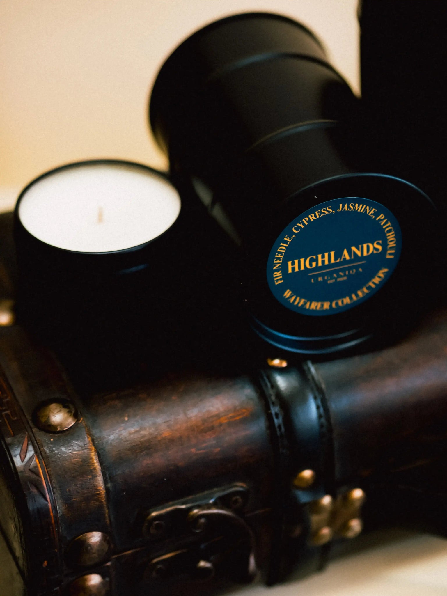 Highlands Soy Candle Mini Gallon | Wayfarer Collection - Urganiqa