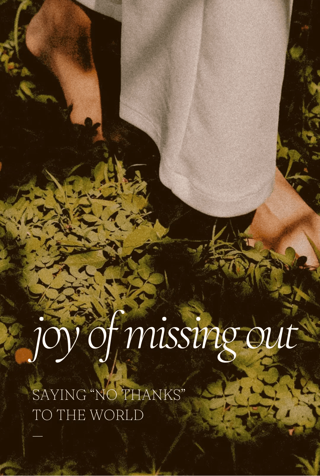 Joy of Missing Out Scented Candle | Unfiltered Collection - Urganiqa