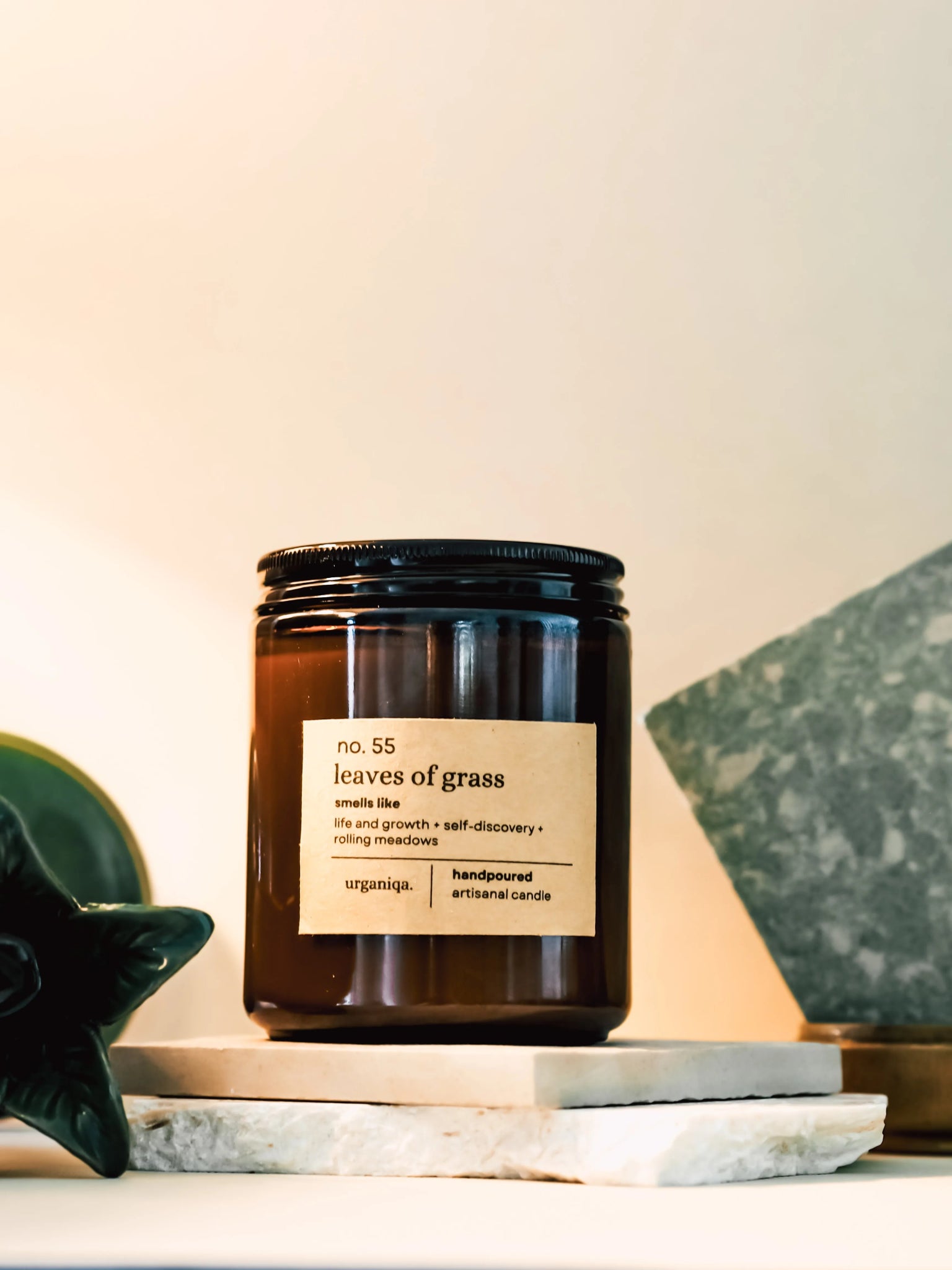 Leaves of Grass Scented Candle | Nobela Collection - Urganiqa