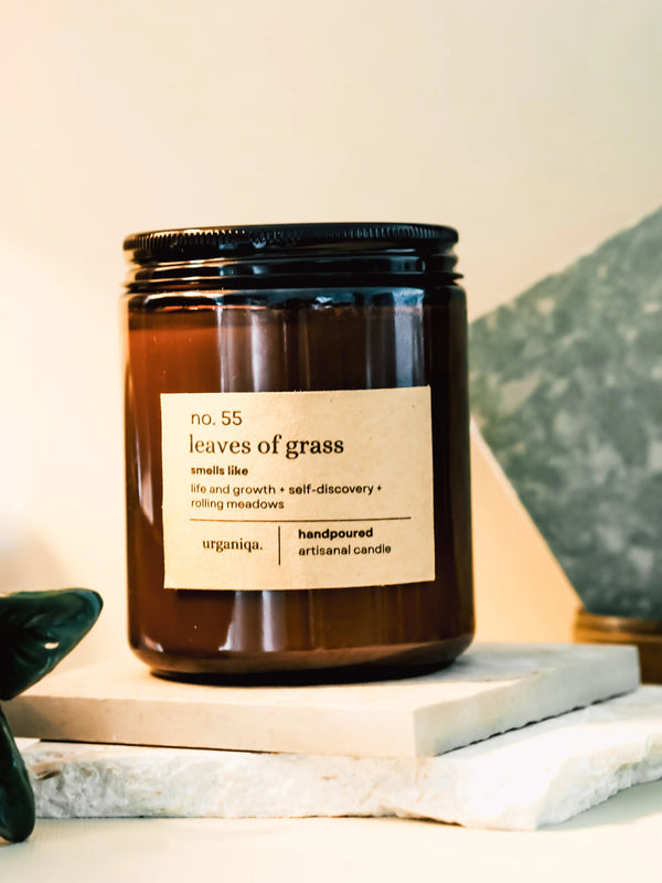 Leaves of Grass Scented Candle | Nobela Collection - Urganiqa
