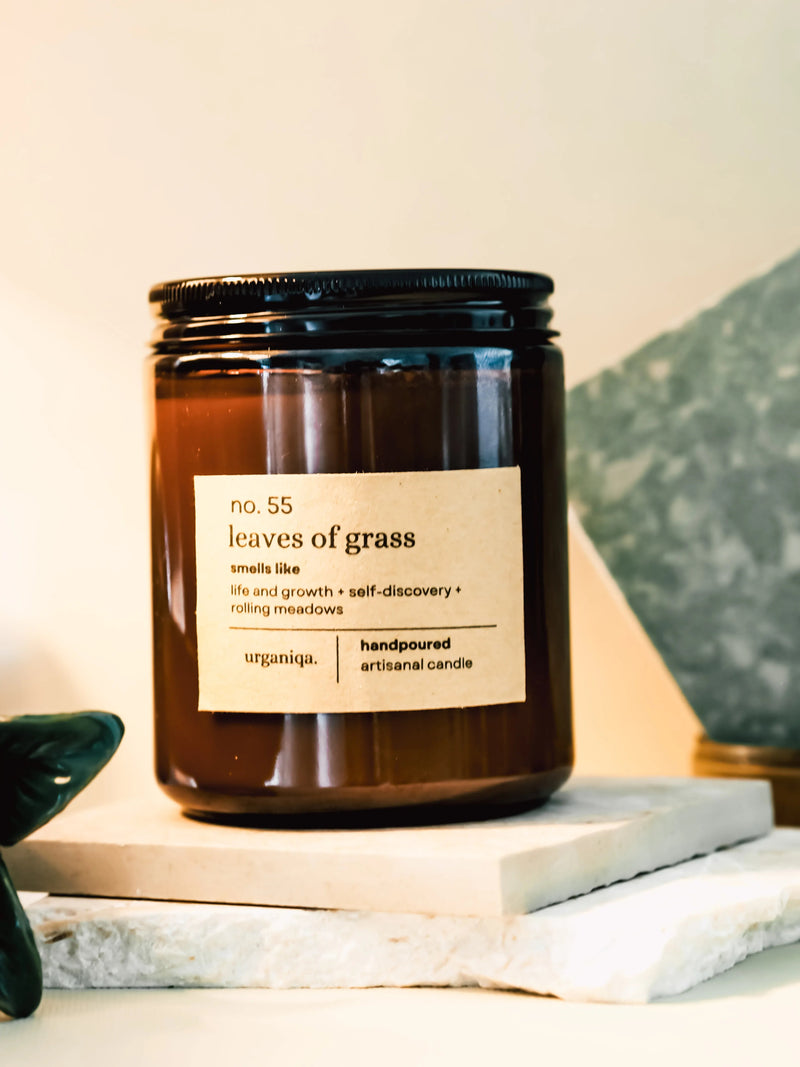 Leaves of Grass Scented Candle | Nobela Collection - Urganiqa