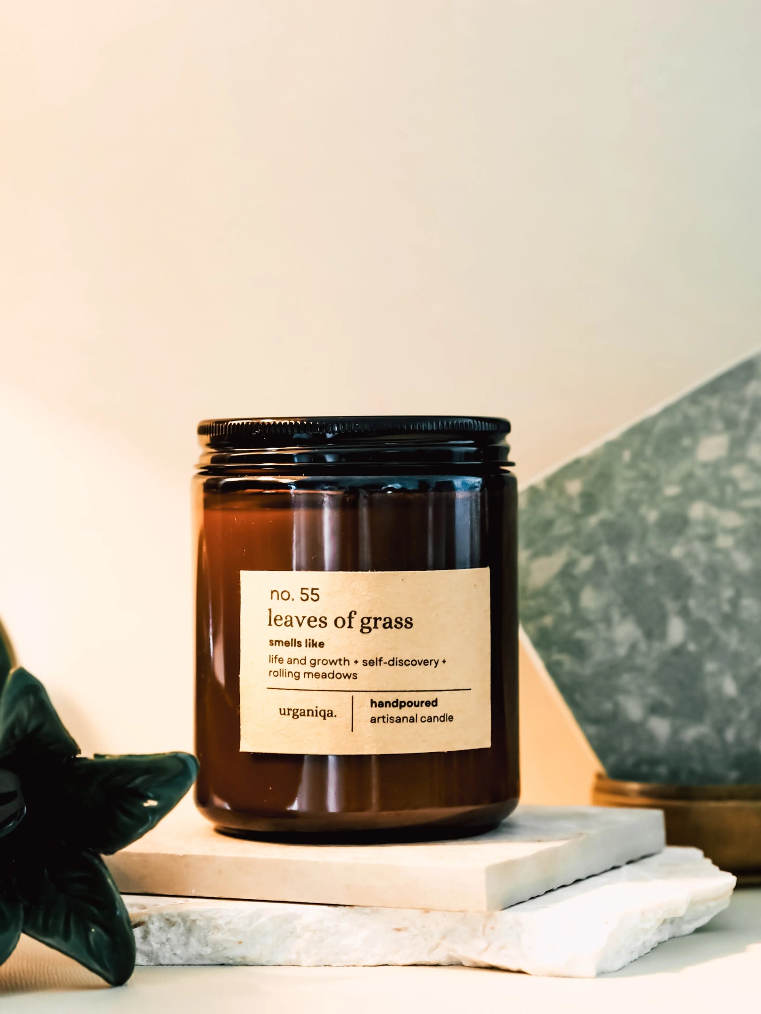 Leaves of Grass Scented Candle | Nobela Collection - Urganiqa