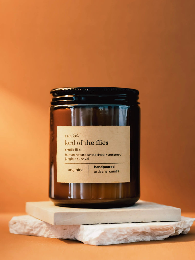 Lord of the Flies Scented Candle | Nobela Collection - Urganiqa