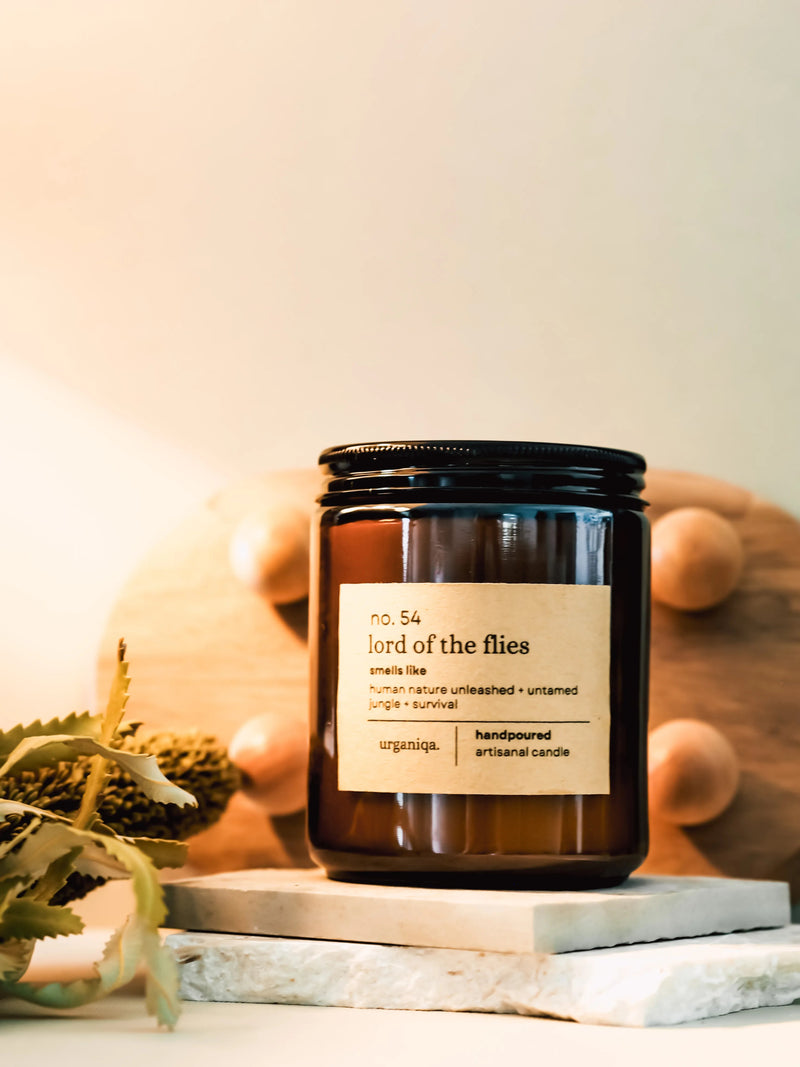 Lord of the Flies Scented Candle | Nobela Collection - Urganiqa