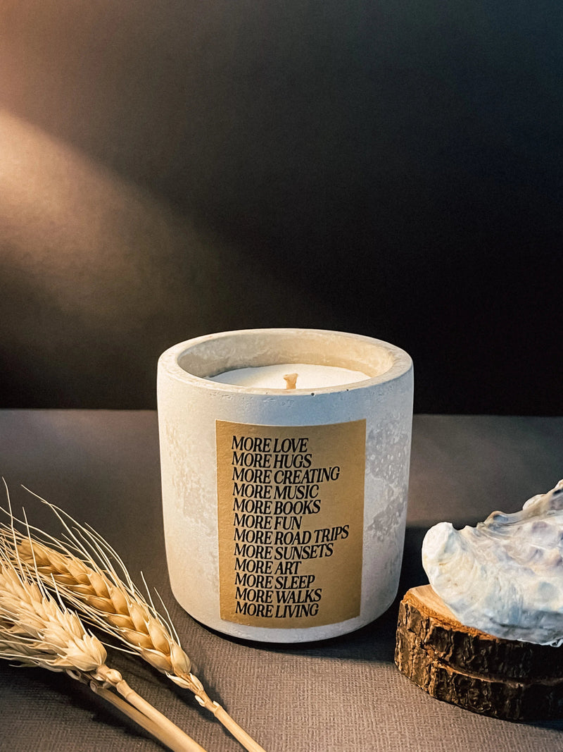 More Living Scented Candle | Luna Collection - Urganiqa