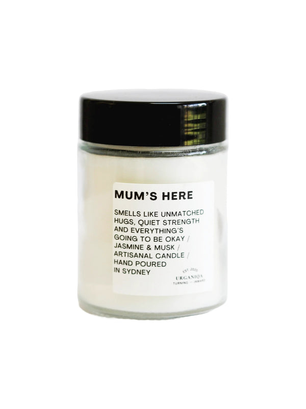 Mum's Here Scented Candle | Unfiltered Collection - Urganiqa