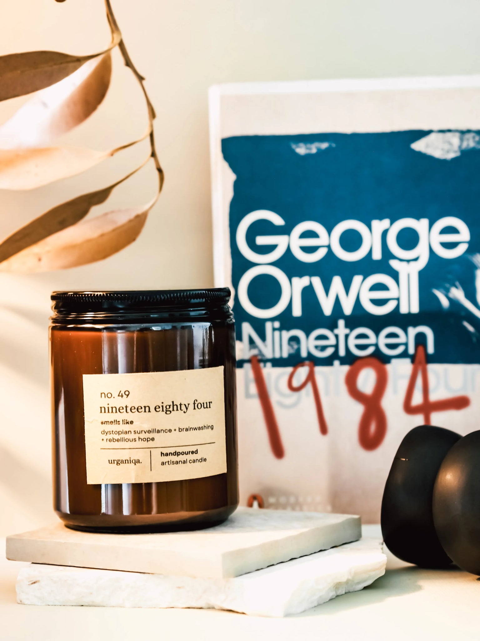 Nineteen Eighty Four Scented Candle | Nobela Collection - Urganiqa