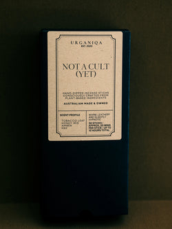 Not a Cult (Yet) Incense | Grounded Collection - Urganiqa