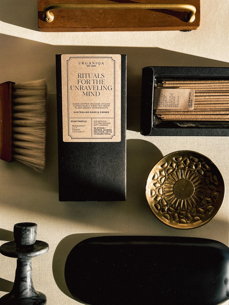 Rituals for the Unraveling Mind Incense | Grounded Collection - Urganiqa