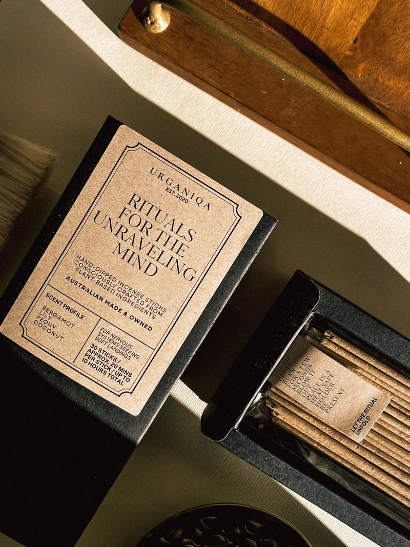 Rituals for the Unraveling Mind Incense | Grounded Collection - Urganiqa