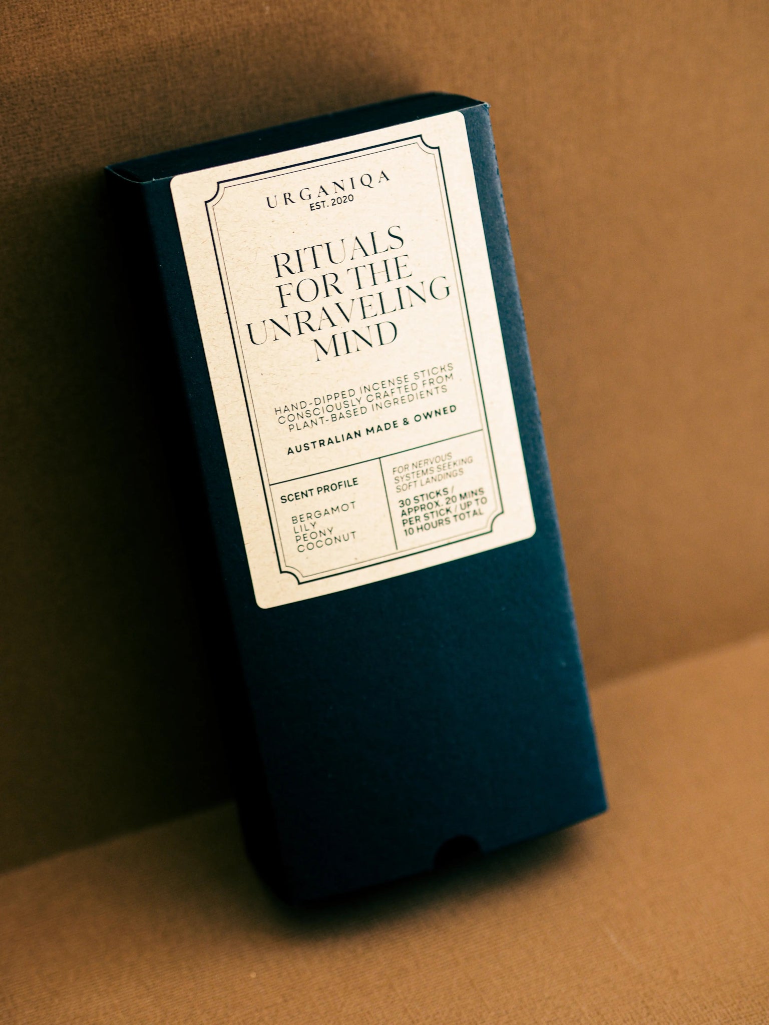 Rituals for the Unraveling Mind Incense | Grounded Collection - Urganiqa