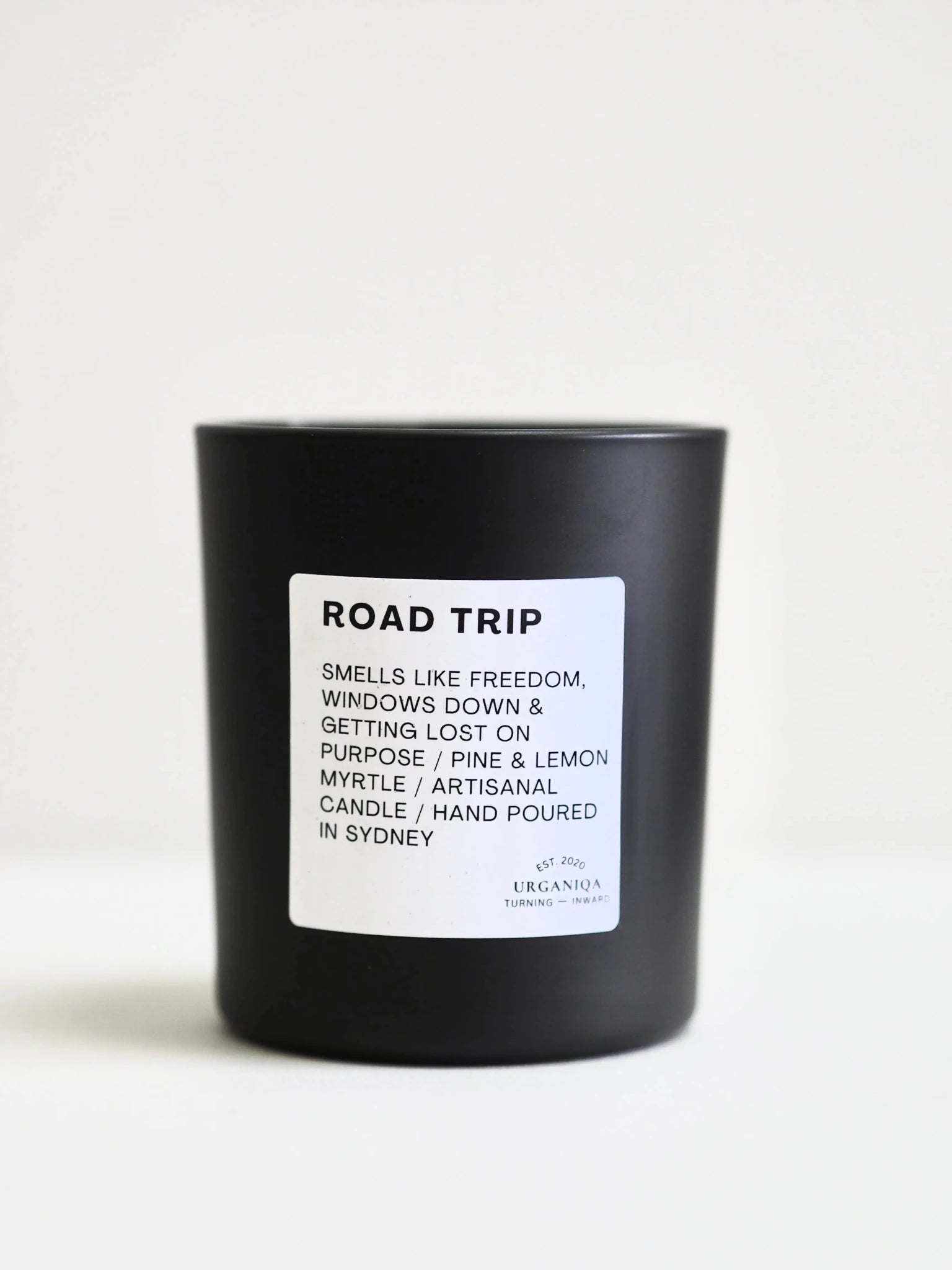 Roadtrip Scented Candle | Unfiltered Collection - Urganiqa