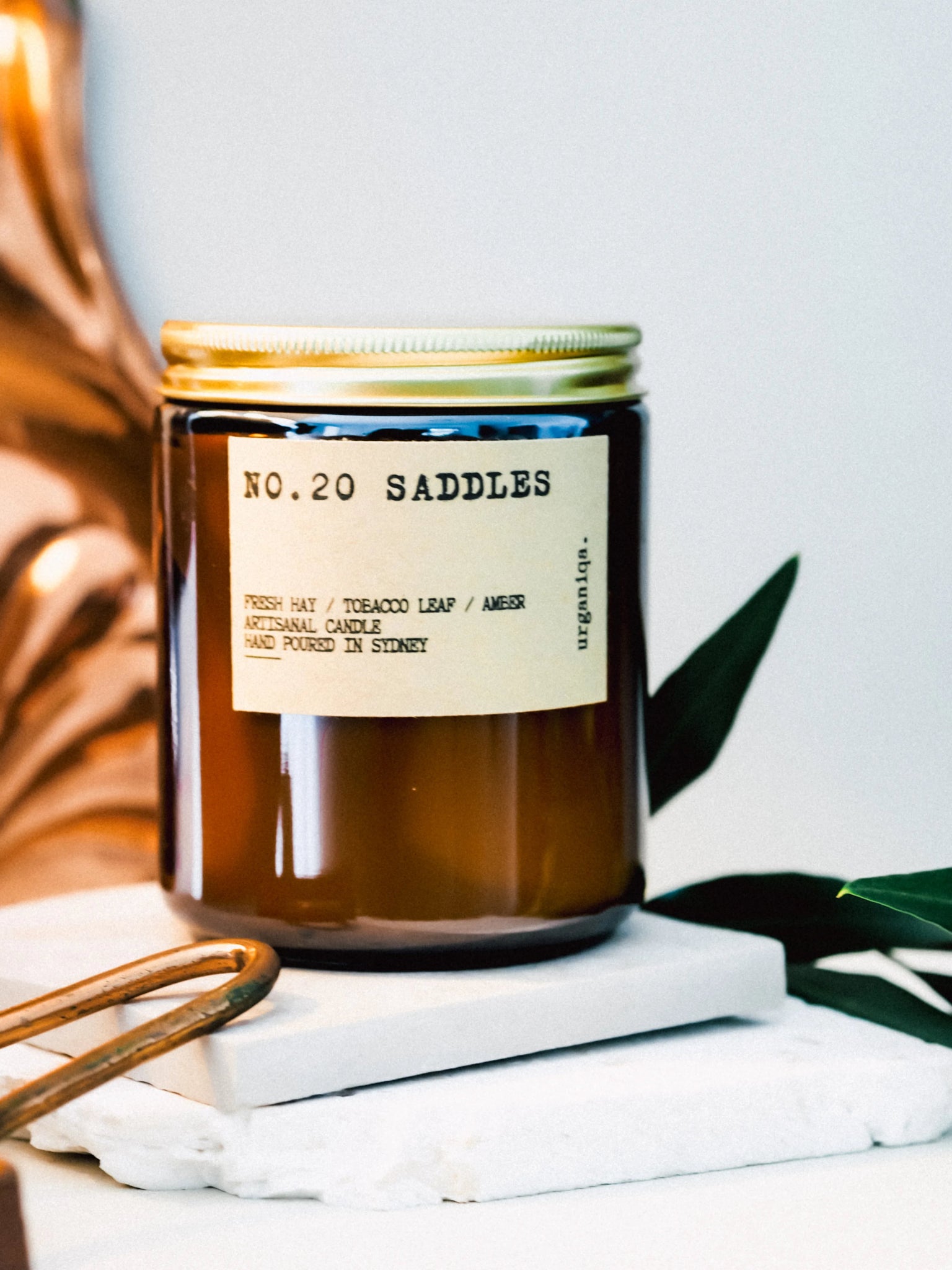 Saddles Scented Candle | Ritual Collection - Urganiqa