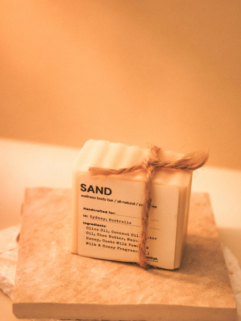 Sand All - Natural Naked Soap Palm - free & Cruelty - free | Guapa Collection - Urganiqa