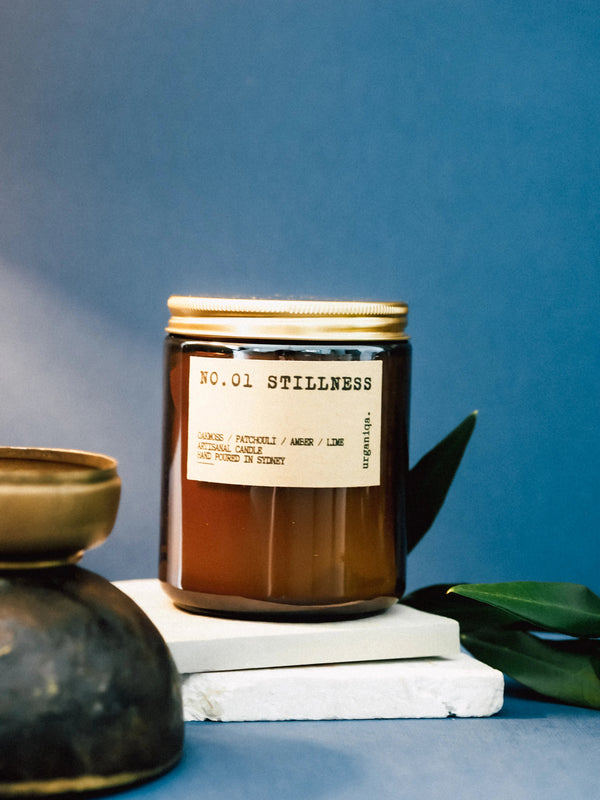 Stillness Scented Candle | Ritual Collection - Urganiqa