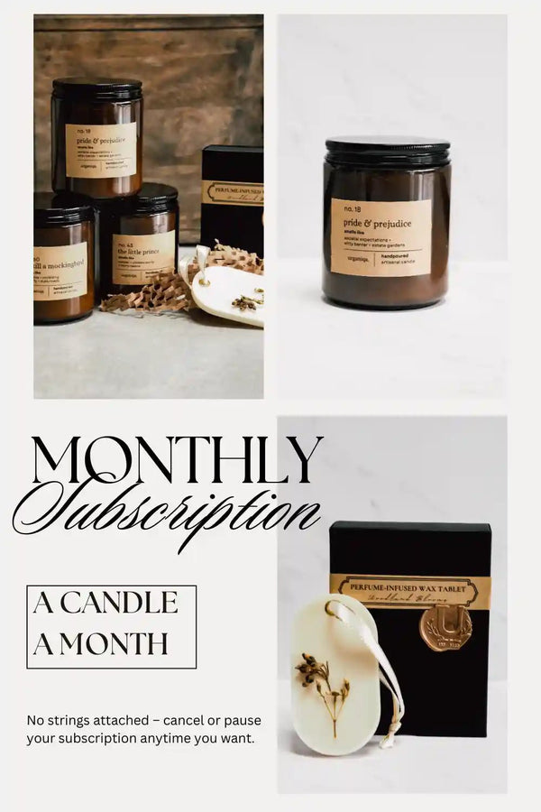 Subscription | A Candle A Month - Urganiqa