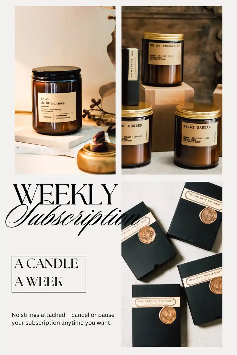 Subscription | A Candle A Week - Urganiqa