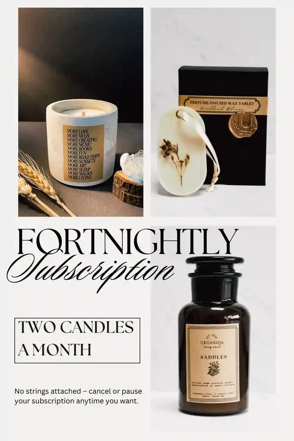 Subscription | Two Candles A Month - Urganiqa