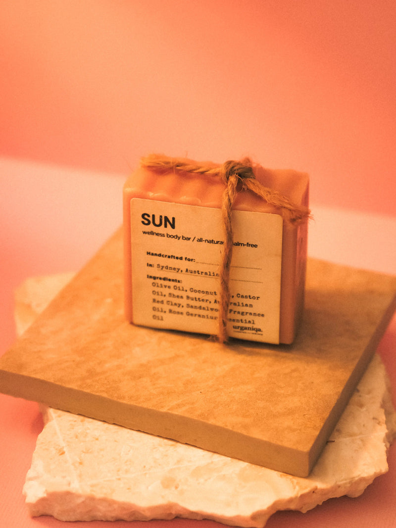 Sun All - Natural Naked Soap Palm - free & Cruelty - free | Guapa Collection - Urganiqa