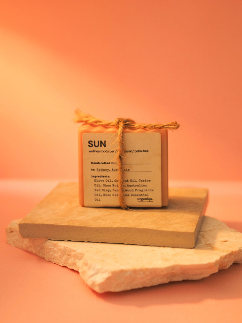 Sun All - Natural Naked Soap Palm - free & Cruelty - free | Guapa Collection - Urganiqa